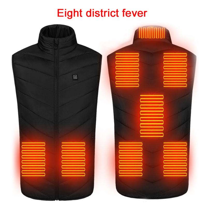 8 Areas Heated Crew Neck Vest Warm Autumn Winter Warm Electric USB Jacket Men Women Outdoor Flexible Heating Coat Washable, 02areas blue
8 Areas Heated Crew Neck Vest Warm Autumn Winter Warm Electric USB Jacket Men Women Outdoor Flexible Heating Coat Washable, 02areas blue