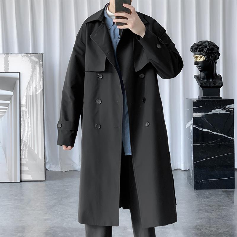 Korean Style Trench Casual Loose Fashion Harajuku Cardigan Long Sleeve Oversized Trench Moda Hombre Men's Clothing DB60FY, Black
Korean Style Trench Casual Loose Fashion Harajuku Cardigan Long Sleeve Oversized Trench Moda Hombre Men's Clothing DB60FY, Black
