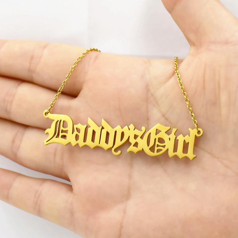 Newest Daddy's Girl Pendant Necklace Family Necklaces Girl Kids Love Dad Daddy Gift Fathers Day Trendy Jewelry
Newest Daddy's Girl Pendant Necklace Family Necklaces Girl Kids Love Dad Daddy Gift Fathers Day Trendy Jewelry