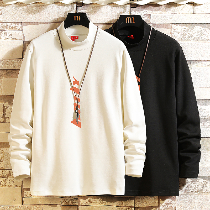 2021 New Autumn Spring Fashion Oversize Classic Black Tshirt Male Long Sleeve the Neck T-shirt for Man Top t 3575, Bt40006 a
2021 New Autumn Spring Fashion Oversize Classic Black Tshirt Male Long Sleeve the Neck T-shirt for Man Top t 3575, Bt40006 a