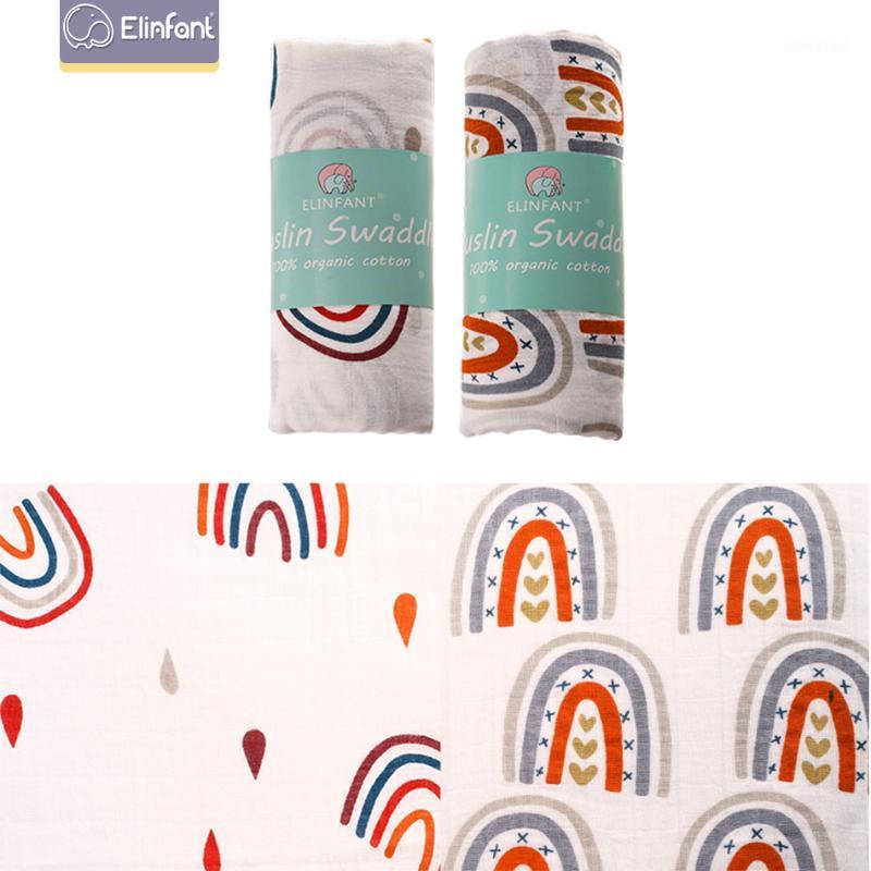 Elinfant 2pcs Popular Rainbow Soft Baby Blankets For Newborn Baby Muslin Cotton Swaddle Blankets1, H-swaddle
Elinfant 2pcs Popular Rainbow Soft Baby Blankets For Newborn Baby Muslin Cotton Swaddle Blankets1, H-swaddle