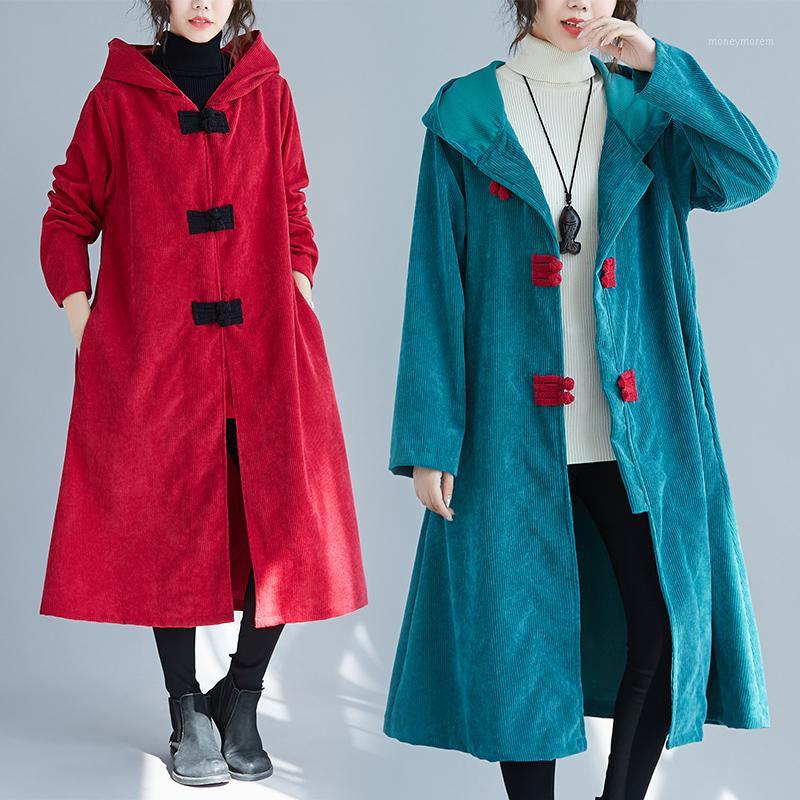 corduroy plus size solid vintage hooded women loose long autumn winter female trench coat 2020 clothes DB6311, Black
corduroy plus size solid vintage hooded women loose long autumn winter female trench coat 2020 clothes DB6311, Black