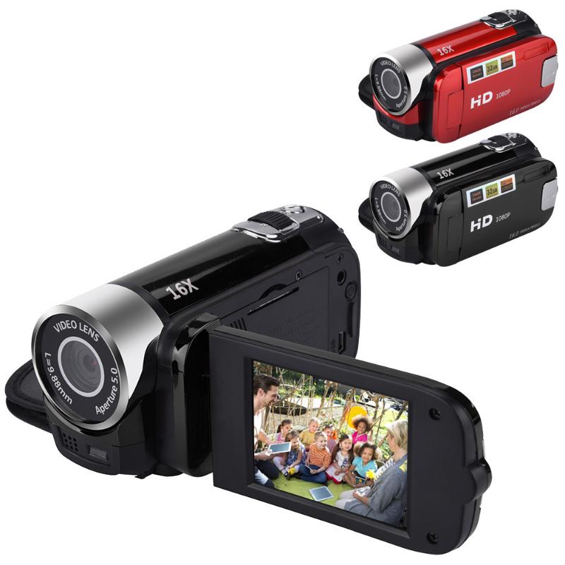 

2.4 Inch TFT Sn 16X Digital Zoom DV Video Camcorder HD 1080P Handheld Digital Camera Cmos Sensor Up To 32 GB SD, Black