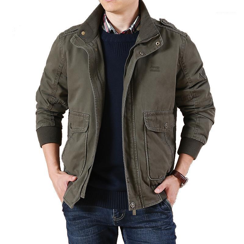 Autumn Fashion Jacket Loose Collar Jacket Men's Cotton Leisure Multi Pocket Work Black Large Size Top GG50jk1
Autumn Fashion Jacket Loose Collar Jacket Men's Cotton Leisure Multi Pocket Work Black Large Size Top GG50jk1