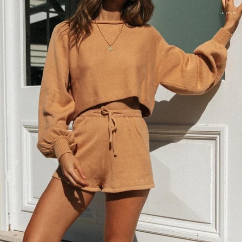 Winter Tracksuit Women Casual Long Sleeve Solid Color Knit Sweatsuit 2 Piece Set Ladies Loose Sweater Outfits Set Sportwear #31, Blue
Winter Tracksuit Women Casual Long Sleeve Solid Color Knit Sweatsuit 2 Piece Set Ladies Loose Sweater Outfits Set Sportwear #31, Blue