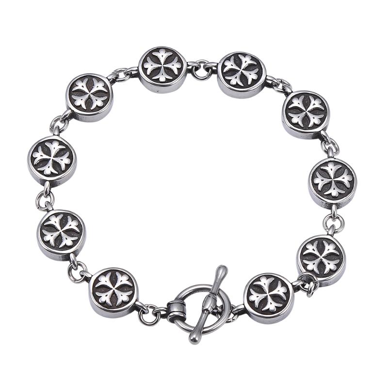 Fashion Bracelet Steel Charm Bracelet & Bangle with Love and Flower Beads Women Wedding Jewelry GS0019
Fashion Bracelet Steel Charm Bracelet & Bangle with Love and Flower Beads Women Wedding Jewelry GS0019