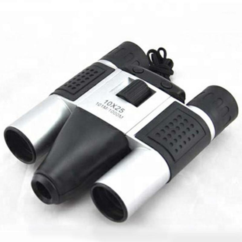DishyKooker Portable 10x25 Black Binocular Telescope Digital Telescope DT08 for Concert Football Match1