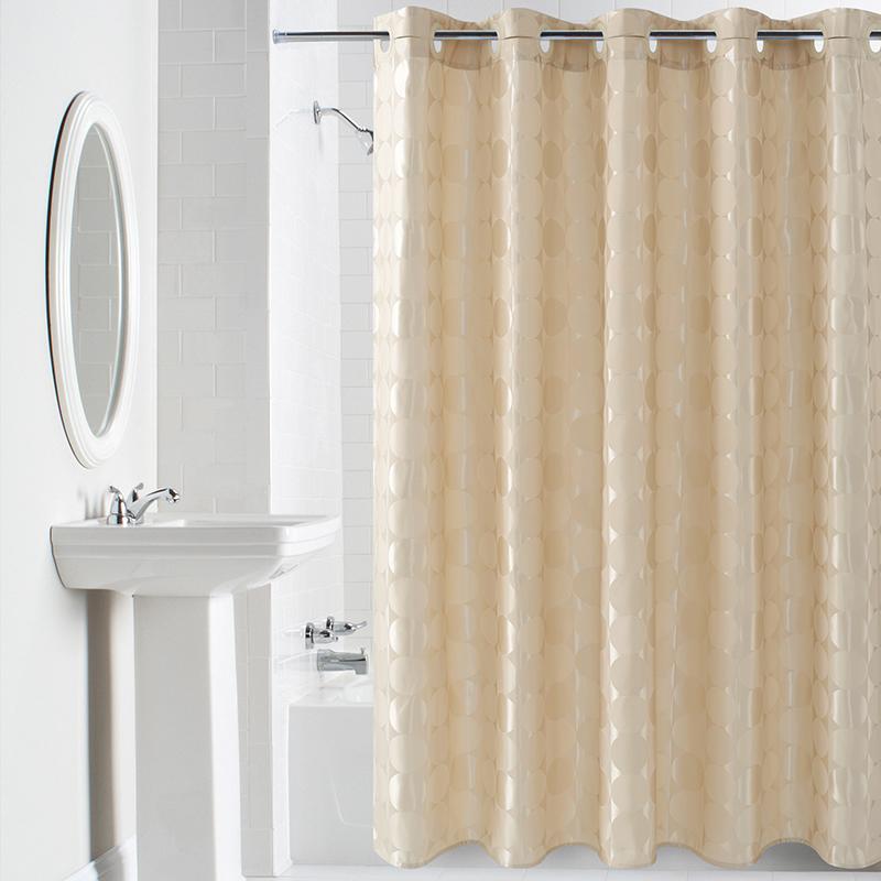Elegant Circle Solid Shower Curtain Thick Waterproof Polyester Fabric Bath Curtain Mold Simple Bathroom Set Partition
Elegant Circle Solid Shower Curtain Thick Waterproof Polyester Fabric Bath Curtain Mold Simple Bathroom Set Partition
