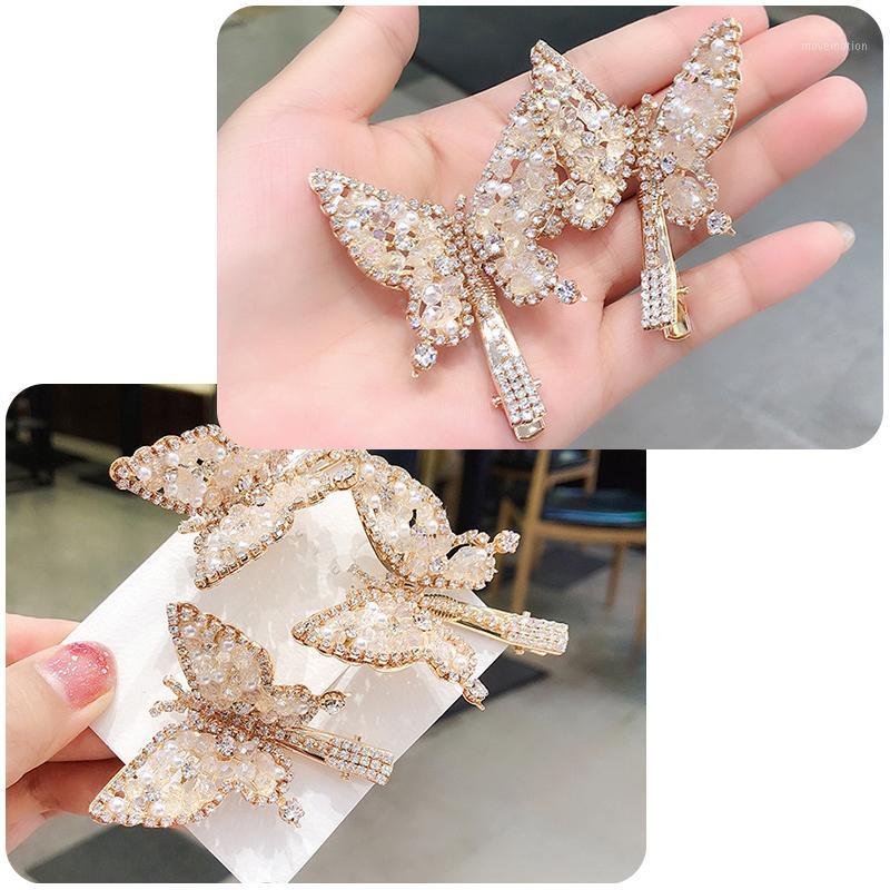 SHUANGR Korea Style Hair Pins Cute Pretty Butterfly Rhinestone Duckbill Clip for Girl Women Fashion Hair Accessories1
SHUANGR Korea Style Hair Pins Cute Pretty Butterfly Rhinestone Duckbill Clip for Girl Women Fashion Hair Accessories1