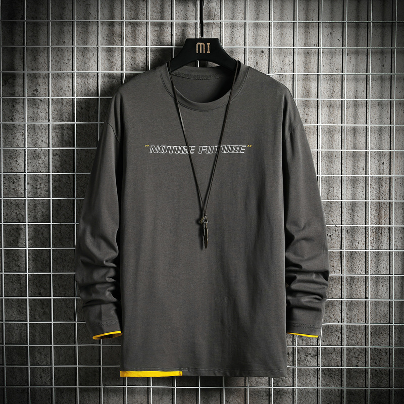 2021 New Autumn Spring Fashion Oversize Male Tshirt Parts Long Sleeve the Neck T-shirt for Man Top t 6V8X, Ds985 2
2021 New Autumn Spring Fashion Oversize Male Tshirt Parts Long Sleeve the Neck T-shirt for Man Top t 6V8X, Ds985 2