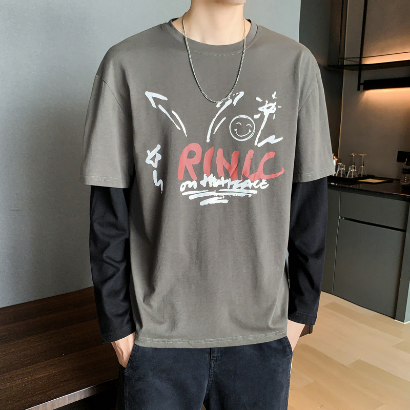 2021 New Autumn Spring Fashion Oversize Pieces Impression Long Sleeve Male Tshirt Neck Shirt Top t YBET, Ds923 1
2021 New Autumn Spring Fashion Oversize Pieces Impression Long Sleeve Male Tshirt Neck Shirt Top t YBET, Ds923 1
