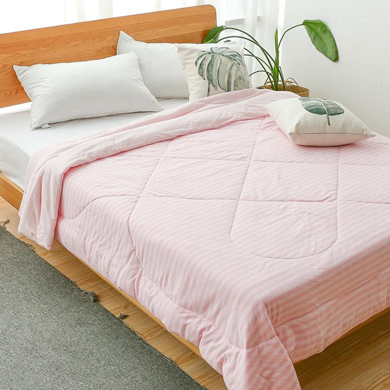 100% cotton quilt striped blanket Thick spring and autumn air conditioner Soft Breathable Simple Comforter Bed Cover for Adults1, Style2
100% cotton quilt striped blanket Thick spring and autumn air conditioner Soft Breathable Simple Comforter Bed Cover for Adults1, Style2