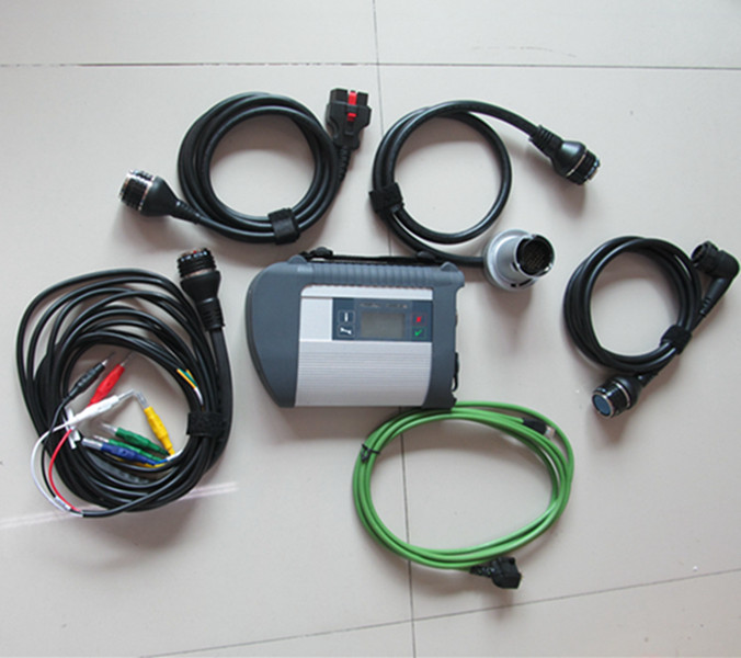 Popular MB Star C4 Diagnostic Tool Full Chip SD Connect C4 Multiplexer Car Tool V2023.09 xentry dts hht