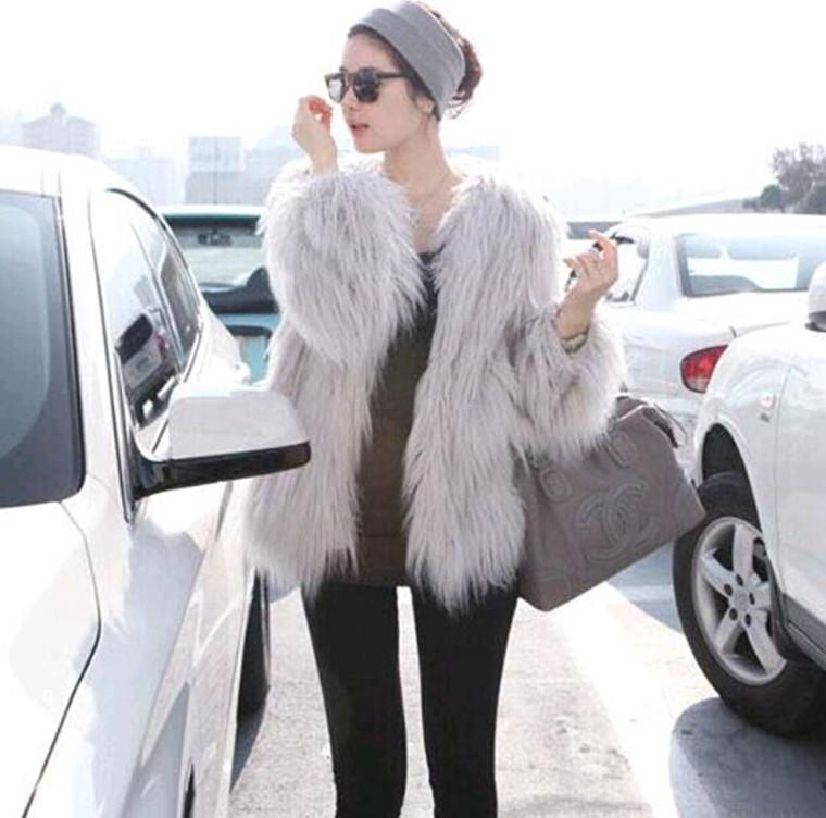 Women Washed Long Faux Fur Coat Fluffy Soft Warm Fur Coat Chic Elegant Ladies Hairy Party Overcoat Casaco feminino E101, Beige
Women Washed Long Faux Fur Coat Fluffy Soft Warm Fur Coat Chic Elegant Ladies Hairy Party Overcoat Casaco feminino E101, Beige