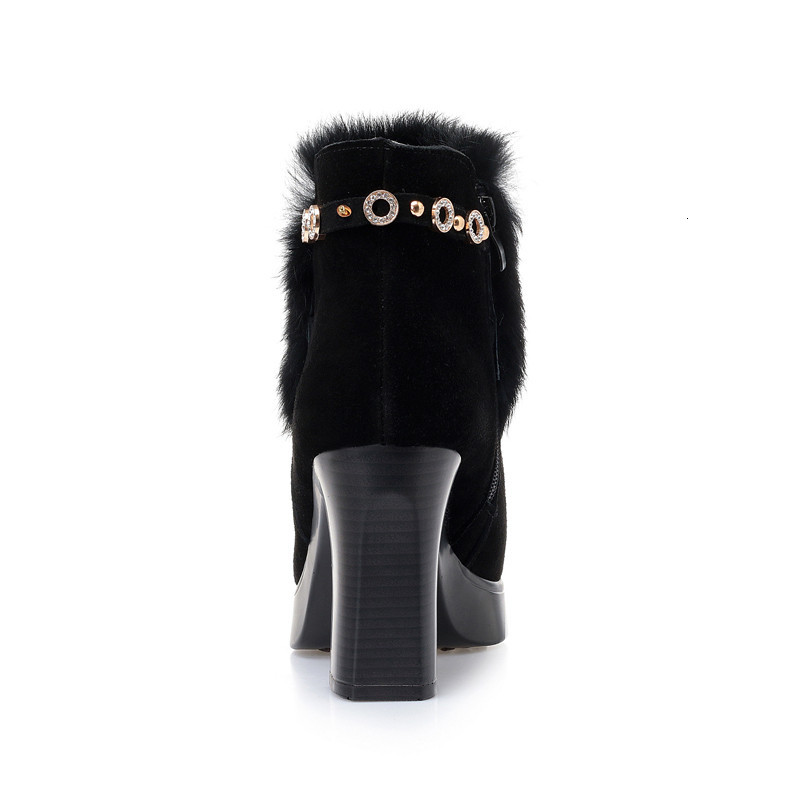 2021 New Black of the High Heel Genuine High-heel Leather Fashion Strass Winter Boots Women Z1BU, Black plush
2021 New Black of the High Heel Genuine High-heel Leather Fashion Strass Winter Boots Women Z1BU, Black plush