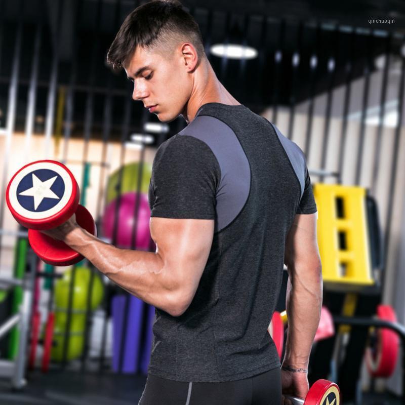 New Sport Top tank men Tights Fitness Quick Dry running GYM Stretch Top Tee Shirt Fitness Hot Sale mens v-neck T-shirt1, Black
New Sport Top tank men Tights Fitness Quick Dry running GYM Stretch Top Tee Shirt Fitness Hot Sale mens v-neck T-shirt1, Black