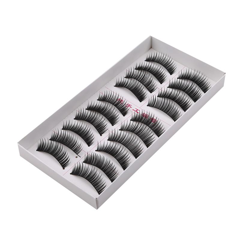10 Pairs New Extension Beauty Makeup Tools Lashes Women Soft Natural Long Cross Fake Eye Lashes Handmade Thick False Eyelashes
10 Pairs New Extension Beauty Makeup Tools Lashes Women Soft Natural Long Cross Fake Eye Lashes Handmade Thick False Eyelashes