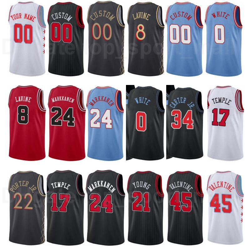 Screen Printed Basketball City Earned Edition Otto Porter Jr Jersey Zach LaVine Coby White Wendell Carter Thaddeus Young Garrett Temple, Blue
Screen Printed Basketball City Earned Edition Otto Porter Jr Jersey Zach LaVine Coby White Wendell Carter Thaddeus Young Garrett Temple, Blue