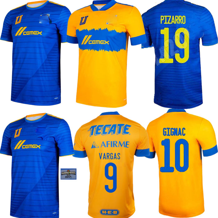 2021 Mundial de Clubes uanl tigres GIGNAC Soccer Jerseys men kits 2021 VARGAS Home away THIRD Pizarro Mexico Football Shirts, Black;yellow
2021 Mundial de Clubes uanl tigres GIGNAC Soccer Jerseys men kits 2021 VARGAS Home away THIRD Pizarro Mexico Football Shirts, Black;yellow