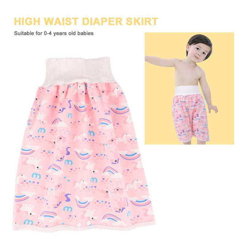 Waterproof Cotton Baby Training Pant High Waist Diaper Skirt Children Nappy Pants Underwear Washable Sleeping Bed Pad, Blue
Waterproof Cotton Baby Training Pant High Waist Diaper Skirt Children Nappy Pants Underwear Washable Sleeping Bed Pad, Blue