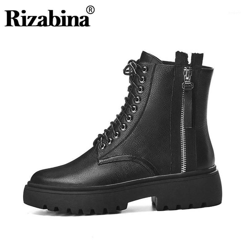 RizaBina Real Leather Women Ankle Boots Zipper Fashion Sexy Punk Ladies Motorcycle Boots Platform Botas Footwear Size 34-391, Black2 without fur
RizaBina Real Leather Women Ankle Boots Zipper Fashion Sexy Punk Ladies Motorcycle Boots Platform Botas Footwear Size 34-391, Black2 without fur