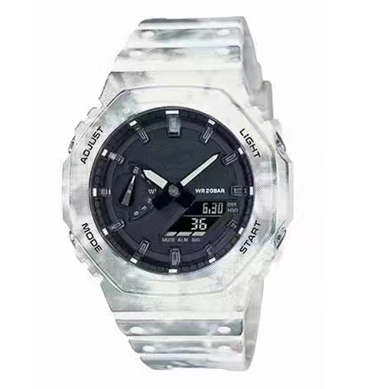 GA Wrist Watches LED Dual Display Men's Women Ladies Full-featured Casual Sports Royal Oak Electronic Digital Ladies Clock 2100, Model 21
GA Wrist Watches LED Dual Display Men's Women Ladies Full-featured Casual Sports Royal Oak Electronic Digital Ladies Clock 2100, Model 21