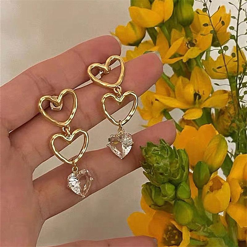 Dangle & Chandelier Gothic Vintage Gold Color Metal Hollow Out Peach Heart Shape Drop Earrings Fashion Jewelry 2022 Cute Earring Long For Wo, Silver
Dangle & Chandelier Gothic Vintage Gold Color Metal Hollow Out Peach Heart Shape Drop Earrings Fashion Jewelry 2022 Cute Earring Long For Wo, Silver