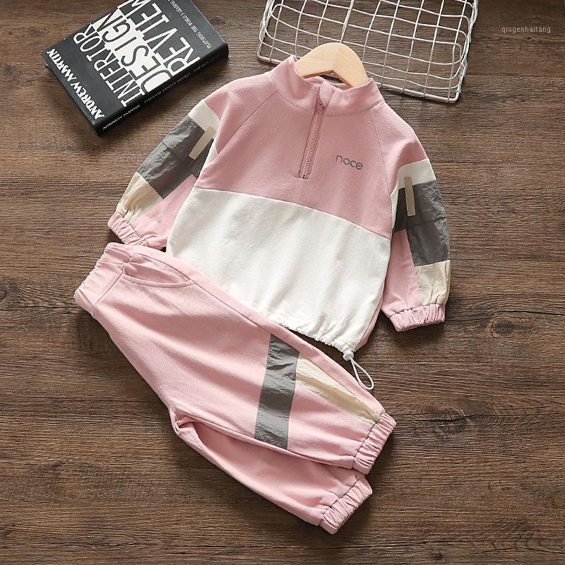 Children's clothing girls Spring and Autumn 2020 baby sets 1-2-3 years old Korean style girls sports suit kids clothes1, Pink
Children's clothing girls Spring and Autumn 2020 baby sets 1-2-3 years old Korean style girls sports suit kids clothes1, Pink