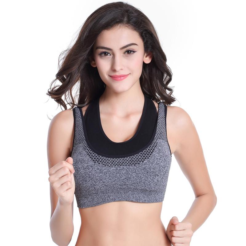 Women Fitness Yoga sport bra Workout Tank Top Seamless Racerback Padded Sports Bra, Rose red
Women Fitness Yoga sport bra Workout Tank Top Seamless Racerback Padded Sports Bra, Rose red