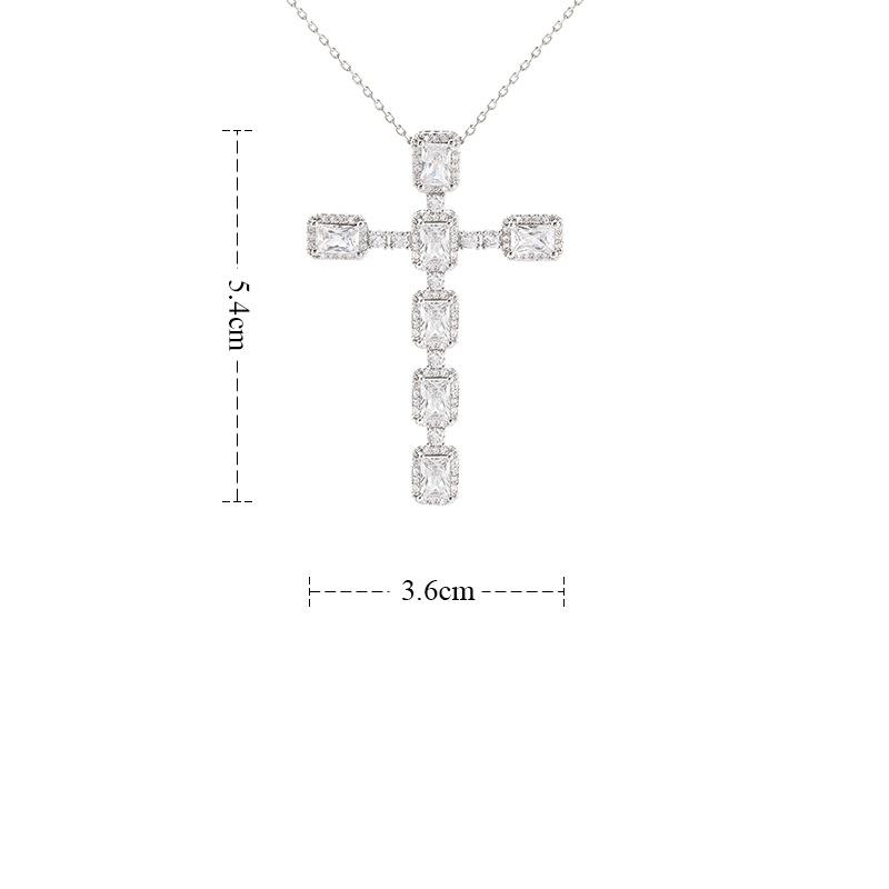 Japanese and Korean style jewelry temperament frame necklace female exquisite cross pendant fashion simple clavicle chain unisex
Japanese and Korean style jewelry temperament frame necklace female exquisite cross pendant fashion simple clavicle chain unisex