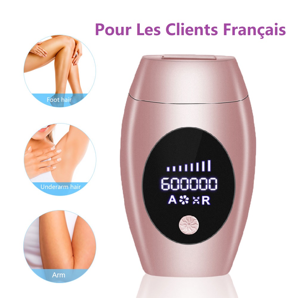 600000 Flash Professional Permanent Laser Epilator LCD Display Laser IPL Hair Removal Machine Photoepilator Painless Depilador
600000 Flash Professional Permanent Laser Epilator LCD Display Laser IPL Hair Removal Machine Photoepilator Painless Depilador