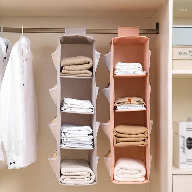 Storage Bags Foldable Hanging Wardrobe Organizer Bag Closet 4 Layers Clothes Hanger Pocket
Storage Bags Foldable Hanging Wardrobe Organizer Bag Closet 4 Layers Clothes Hanger Pocket