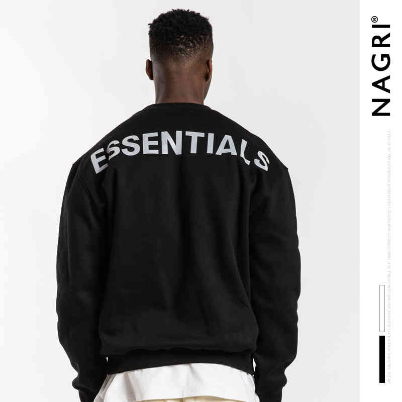 Nagri men' fashion brand fall 2021 new fog men' T-shirt with round neck, loose and versatile men' sweater, White
Nagri men' fashion brand fall 2021 new fog men' T-shirt with round neck, loose and versatile men' sweater, White