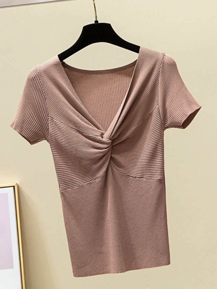 New Spring with Sweater Lovers in Casual Korean Mesh of Short-sleeve Wool Black Female White Shirts Hvnl
New Spring with Sweater Lovers in Casual Korean Mesh of Short-sleeve Wool Black Female White Shirts Hvnl