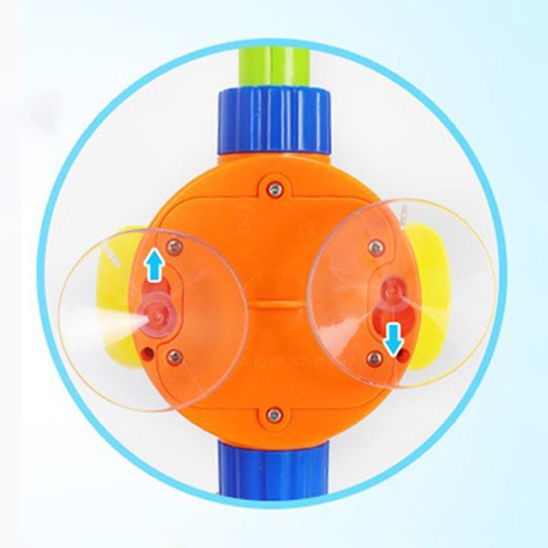 Kids Sunflower Shower Spray Water Squirt Fun Interactive BPA Free Bathtub Toys for Toddlers Children LJ201019