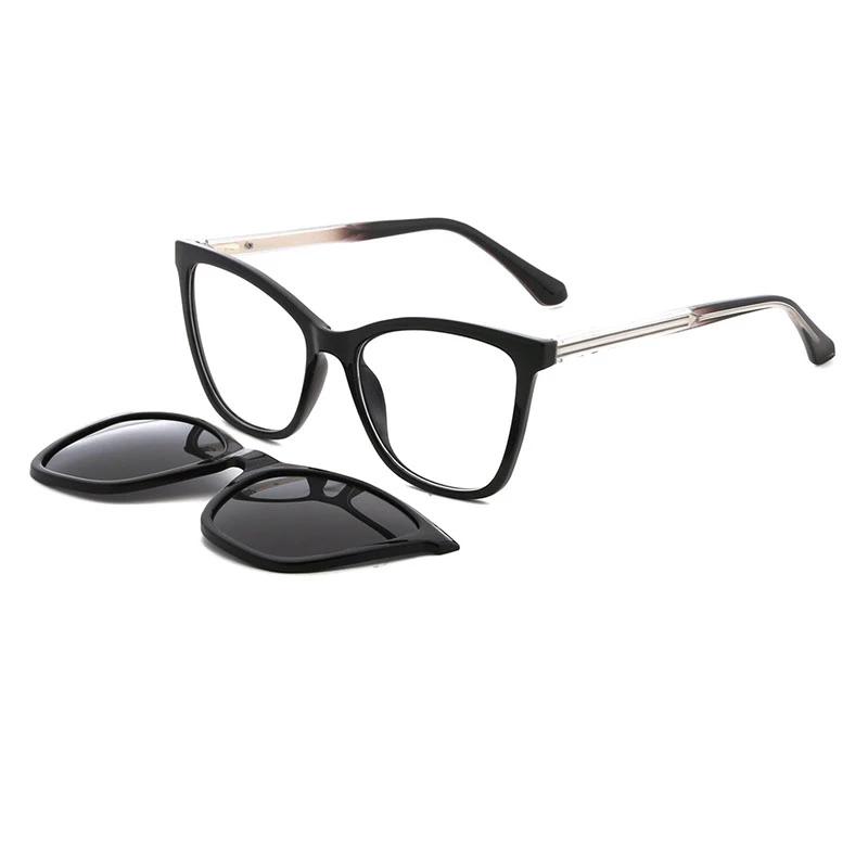 Sunglasses Tessalate 2022 Women Men 2 In 1 Cap On Reading Glasses Ladies Anti Blue Light Computer Presbyopia Eyeglasses FN3006