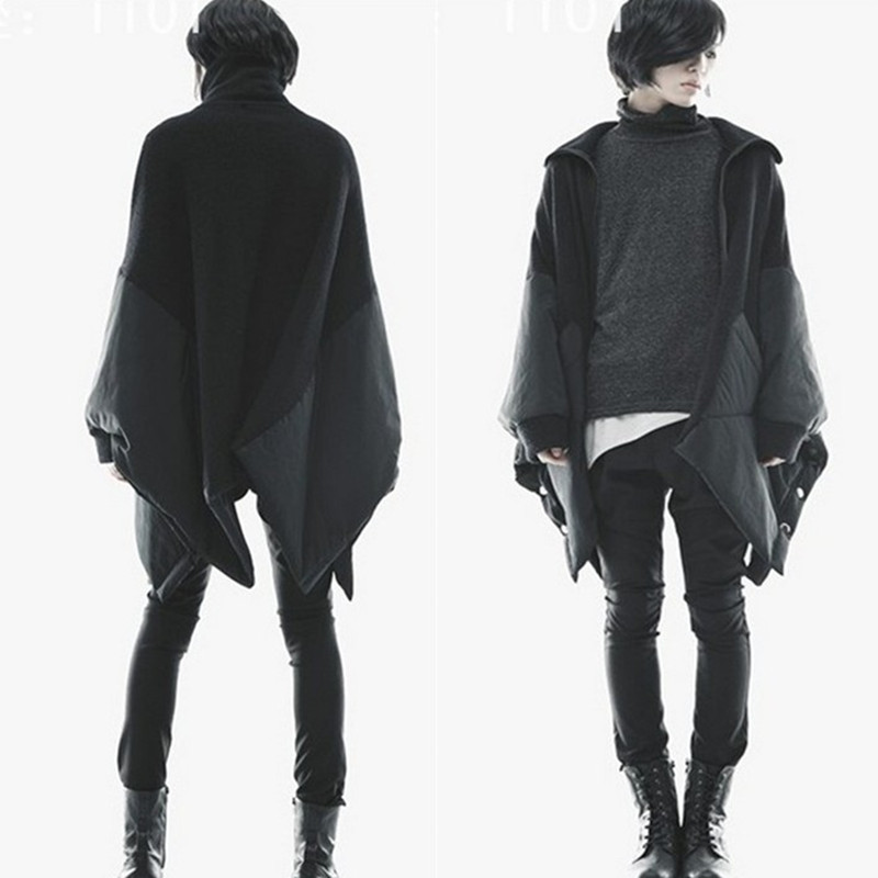 2021 Autumn Winter for Men the Korean Style Large-scale Gothic Nightclub Attire of Stage Singer Mens Hip Hop Jackets Long Mantle Prvb, Black
2021 Autumn Winter for Men the Korean Style Large-scale Gothic Nightclub Attire of Stage Singer Mens Hip Hop Jackets Long Mantle Prvb, Black