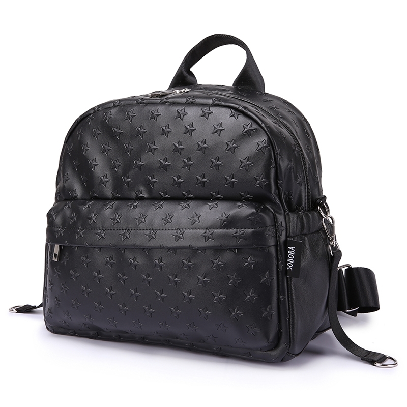 Soboba Diaper Bags for Mummy PU Leather Large Capacity Nappy Changing Bag Hanging on Stroller 3D Star Pattern Diaper Bag 201120
Soboba Diaper Bags for Mummy PU Leather Large Capacity Nappy Changing Bag Hanging on Stroller 3D Star Pattern Diaper Bag 201120