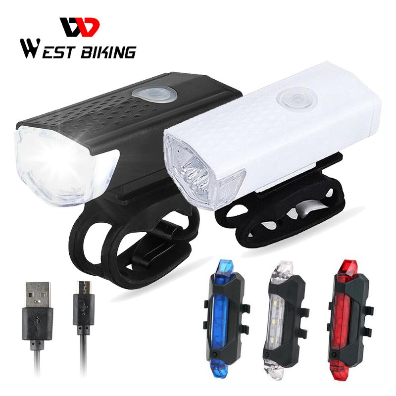 USB Rechargeable Bike Light LED Bicycle Front Lamp Set 300 Lumens Cycling Warning Light for Mountain, Road, City, BMX
USB Rechargeable Bike Light LED Bicycle Front Lamp Set 300 Lumens Cycling Warning Light for Mountain, Road, City, BMX