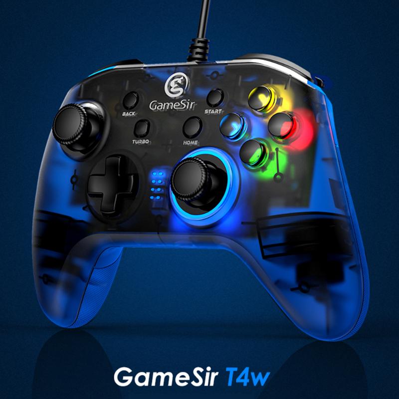 GameSir T4w USB Wired Game Controller for Windows 7/8/10 PC Gamepad with Vibration Motors and Turbo Joystick PC
GameSir T4w USB Wired Game Controller for Windows 7/8/10 PC Gamepad with Vibration Motors and Turbo Joystick PC