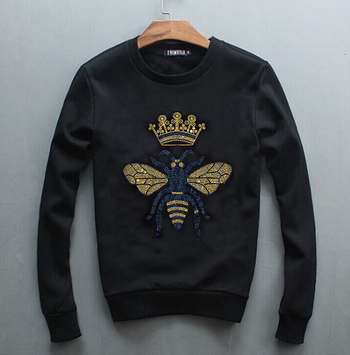 2021 New Rhinestones Sweatshirt Casual Fashion Hoodies Fleece Jacket Fall Sweatshirts Autumn Coat Puy3, As shown
2021 New Rhinestones Sweatshirt Casual Fashion Hoodies Fleece Jacket Fall Sweatshirts Autumn Coat Puy3, As shown