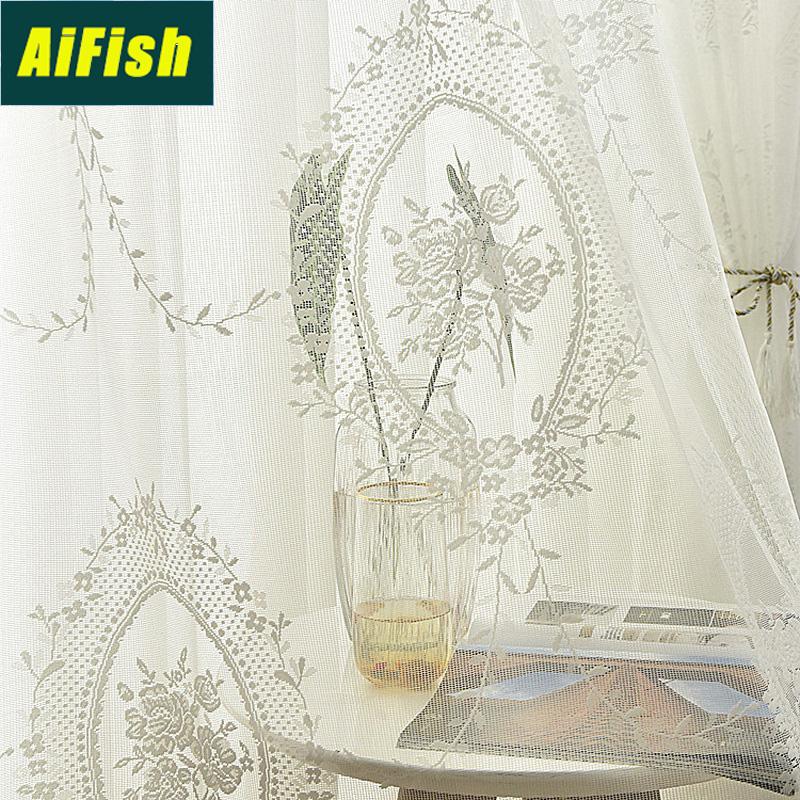 White European Luxury Lace High-Quality Warp-Knit Jacquard Tulle Curtains Used In Bedroom Kitchen Decoration Curtain M190-3
White European Luxury Lace High-Quality Warp-Knit Jacquard Tulle Curtains Used In Bedroom Kitchen Decoration Curtain M190-3