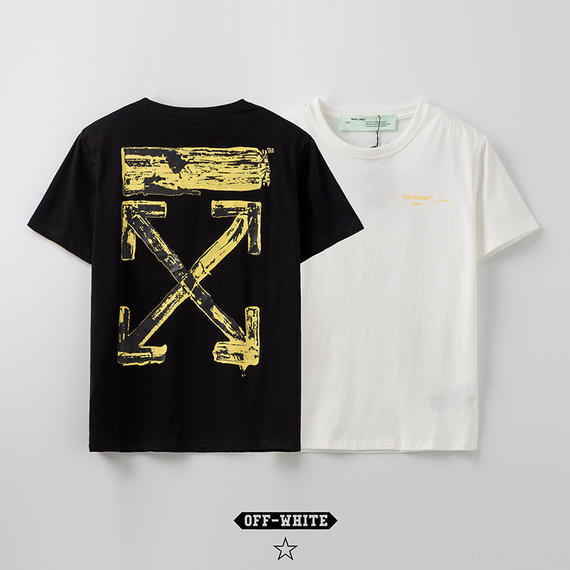 Meichao Brand Exclusive Painting Classic Short Sleeve T-shirt Ow Men' and Women' Loose Lovers Tee, White
Meichao Brand Exclusive Painting Classic Short Sleeve T-shirt Ow Men' and Women' Loose Lovers Tee, White
