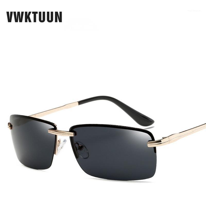 VWKTUUN Polarized Sunglasses Men Driving Sunglass Rimless Glasses Vintage Sun glasses For Men Rectangle Fishing Mirror Oculos1
VWKTUUN Polarized Sunglasses Men Driving Sunglass Rimless Glasses Vintage Sun glasses For Men Rectangle Fishing Mirror Oculos1