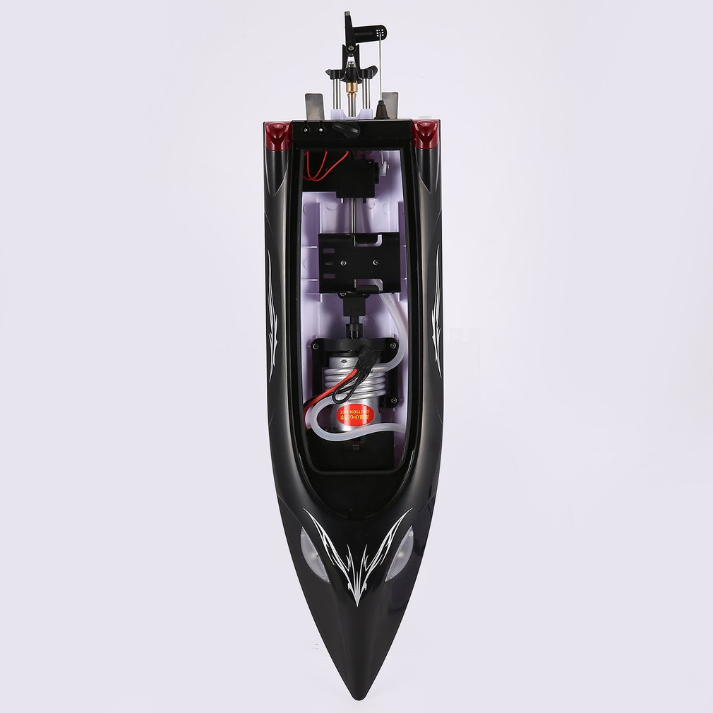 RC boat HJ806 47cm 2.4G RC 30km/h High Speed Racing Boat Water Cooling System Flipped Omni-directional Voltage Promp, Black
RC boat HJ806 47cm 2.4G RC 30km/h High Speed Racing Boat Water Cooling System Flipped Omni-directional Voltage Promp, Black