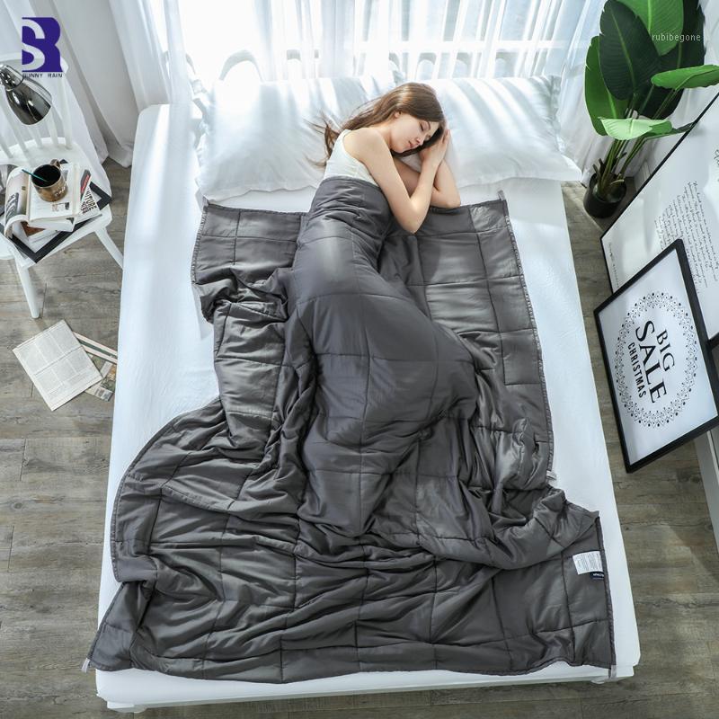 SunnyRain 1-Piece Cotton Weighted Blanket for Adult Decompression Gravity Blankets Pressure Weighted Quilt1
SunnyRain 1-Piece Cotton Weighted Blanket for Adult Decompression Gravity Blankets Pressure Weighted Quilt1