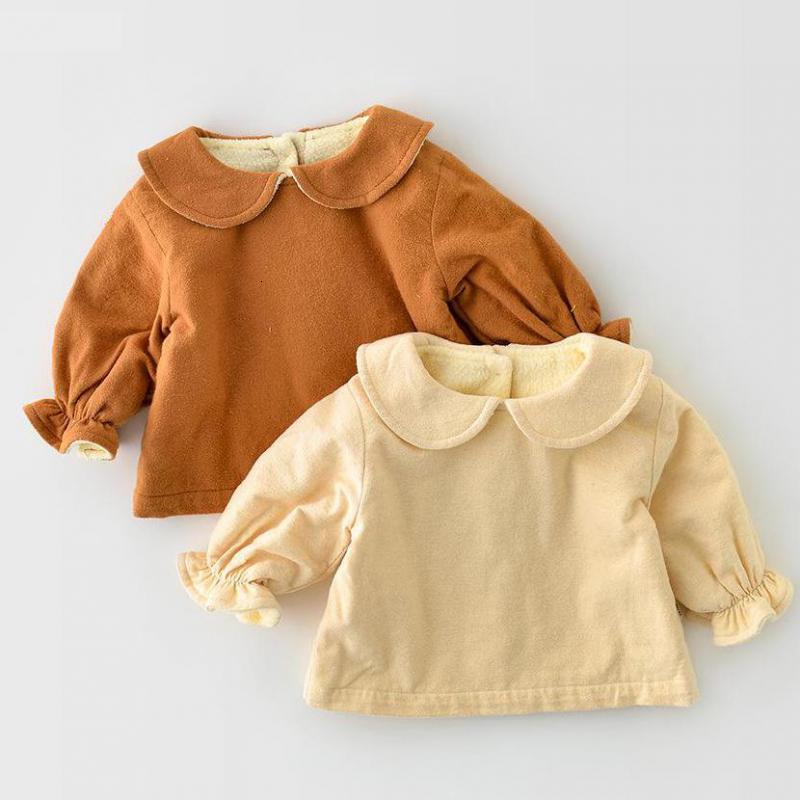 2021 Cotton New Baby Winter Plus Veet Thick Doll Collar Warm Long Sleeve Shirts Boys Tops Girl Blouse Clothes 80rq
2021 Cotton New Baby Winter Plus Veet Thick Doll Collar Warm Long Sleeve Shirts Boys Tops Girl Blouse Clothes 80rq