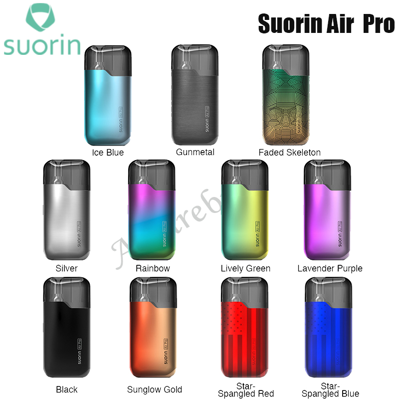 Suorin Air Pro Pod Kit with 4.9ML Capacity Cartridge Atomizer & 930mah Battery 18W Electronic Cigarette Vaporizer Pod Authentic
Suorin Air Pro Pod Kit with 4.9ML Capacity Cartridge Atomizer & 930mah Battery 18W Electronic Cigarette Vaporizer Pod Authentic