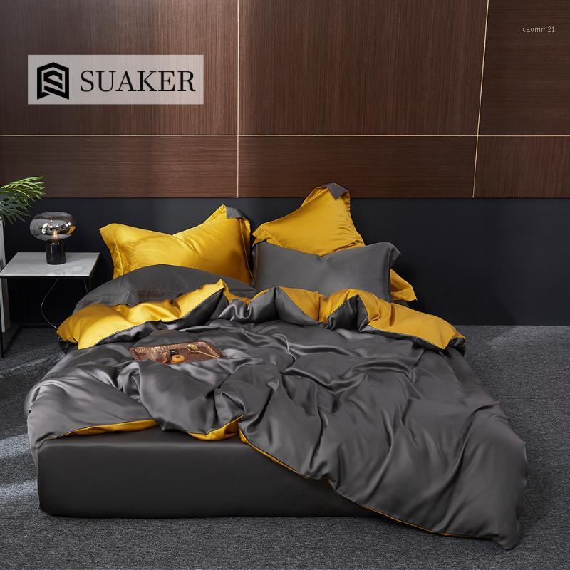 Suaker Luxury Women 100% Silk Bedding Set Nature 25 Momme Silk Beauty Quilt Cover King Flat Sheet Fitted Sheet Pillowcase1, 003
Suaker Luxury Women 100% Silk Bedding Set Nature 25 Momme Silk Beauty Quilt Cover King Flat Sheet Fitted Sheet Pillowcase1, 003