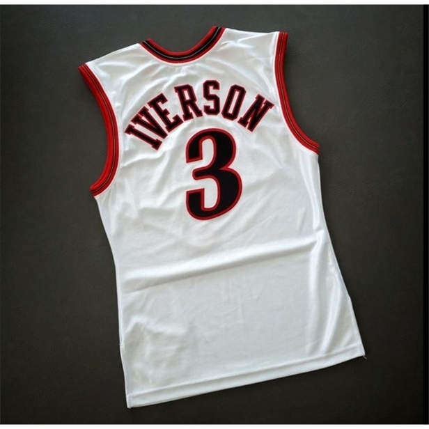 Custom 121 Youth women Vintage Allen Iverson Mitchell Ness 2001 College Basketball Jersey Size S-4XL or custom any name or number jersey, Black
Custom 121 Youth women Vintage Allen Iverson Mitchell Ness 2001 College Basketball Jersey Size S-4XL or custom any name or number jersey, Black